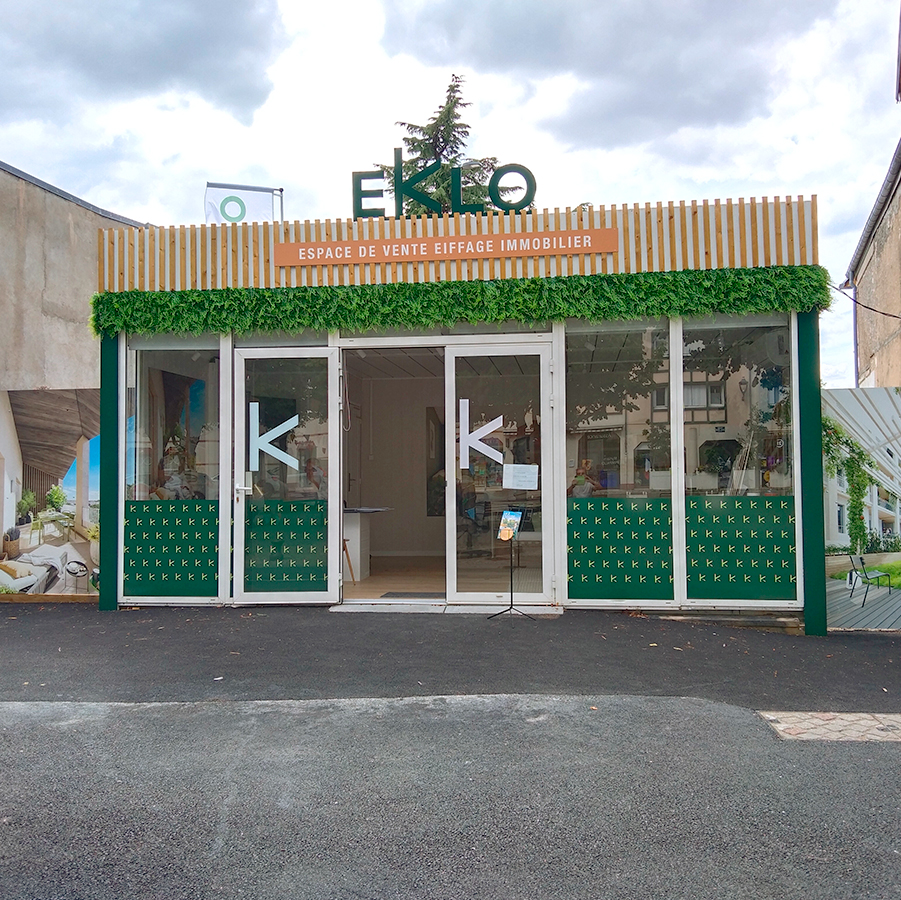 Bureau de vente pour Eiffage Eklo à Olivet